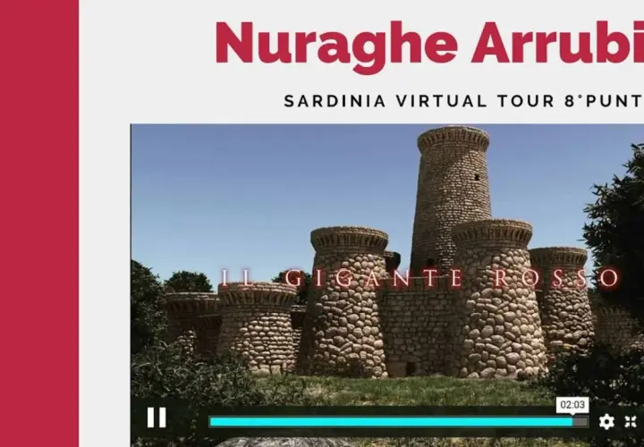 Il Nuraghe Arrubiu, "Il Gigante Rosso", imponente complesso nuragico in Sardegna, protagonista del tour virtuale.