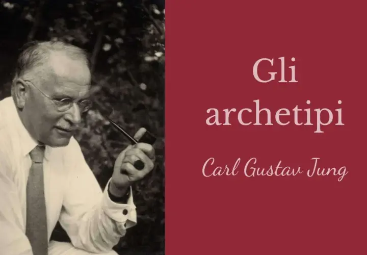 Carl Gustav Jung, con pipa, discute il significato degli archetipi.