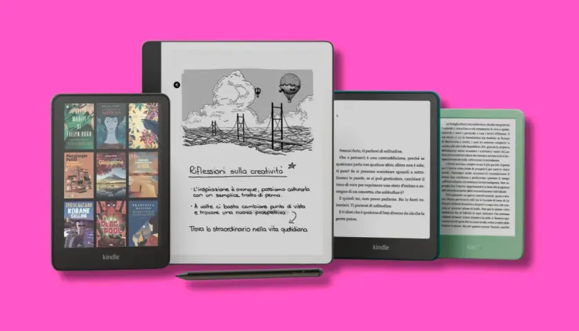 Schermi Kindle con copertine di libri e illustrazioni. Il 211 significato angelico è trovare la creatività nella vita quotidiana.
