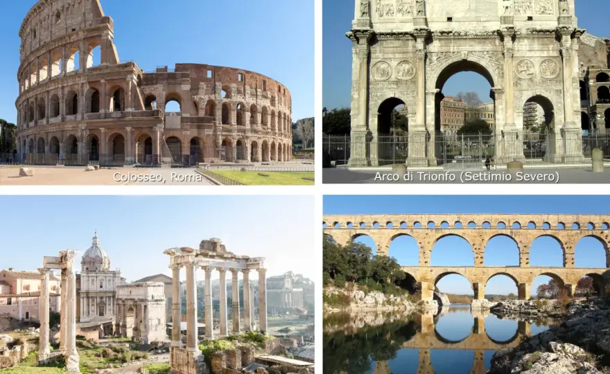 Archi romani - Rivoluzione ingegneristica e storia d'Italia