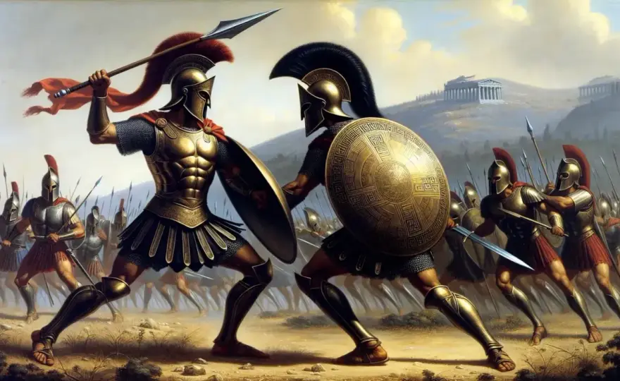 Ettore e Patroclo - Il duello che cambiò la guerra di Troia